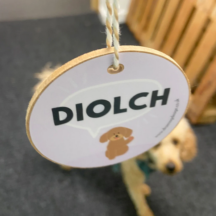 Decoration - Diolch (Thank you)