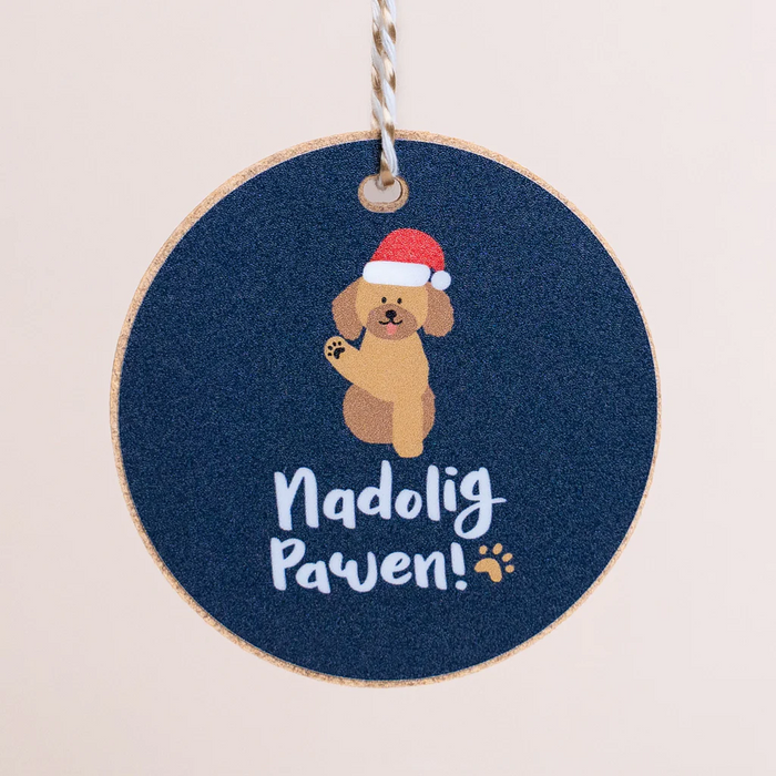 Christmas Gift Decoration - Nadolig Pawen